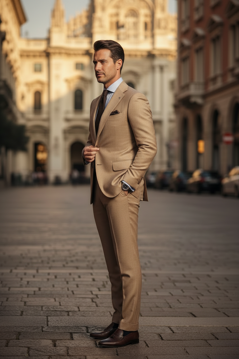 Completo Bella Luxe - Bege lateral