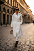 Cappotto Milano Prestige - Branco frente