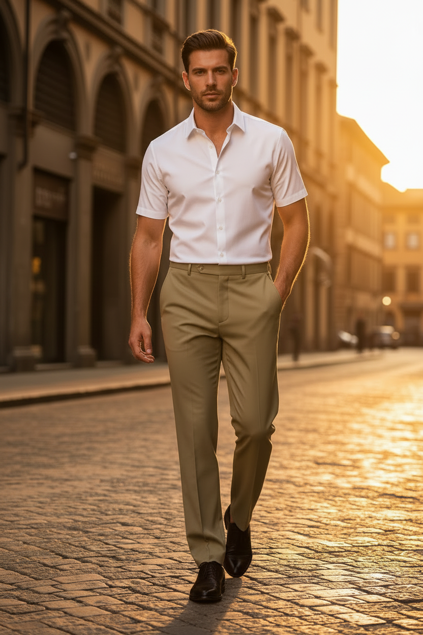 Pantaloni — Khaki