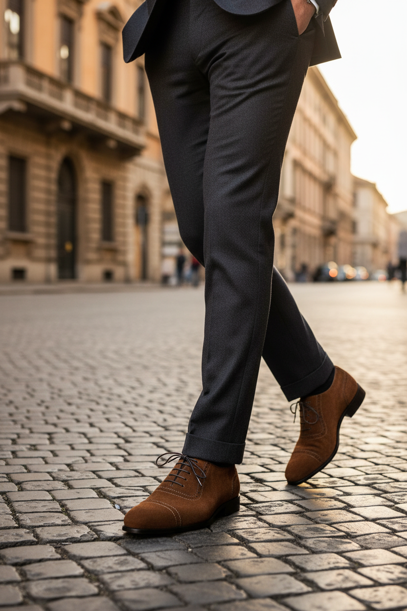 Scarpe Uomo Scamosciato Britannico - Homem - Milão